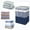 Blue, variant on Large Laundry Basket with Handles, 75L Freestanding Clothes Hamper, Foldable Storage Bag for Dorms or Family Laundry