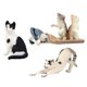 thumbnail image 5 of 5 piezas de , educativo de juguetes para , para decoración de tartas de huevos de Pascua, de cumpleaños CUTICAT Figuras de animales de juguete, 5 of 8