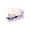 Purple-PP Home Decor, variant on JJV Mini Desktop Stapler Including 400 Standard Staples Small Cute Desktop Stapler Capacity 15 Sheets Gradient Stapler Suitable for Office Use