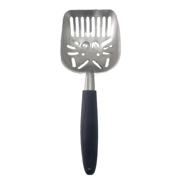 Methold Pala para arena para gatos, saludable e higiénica, fácil de limpiar, palas para arena para gatos, palas para arena para mascotas, Aseo de mascotas gran agujero para gatos