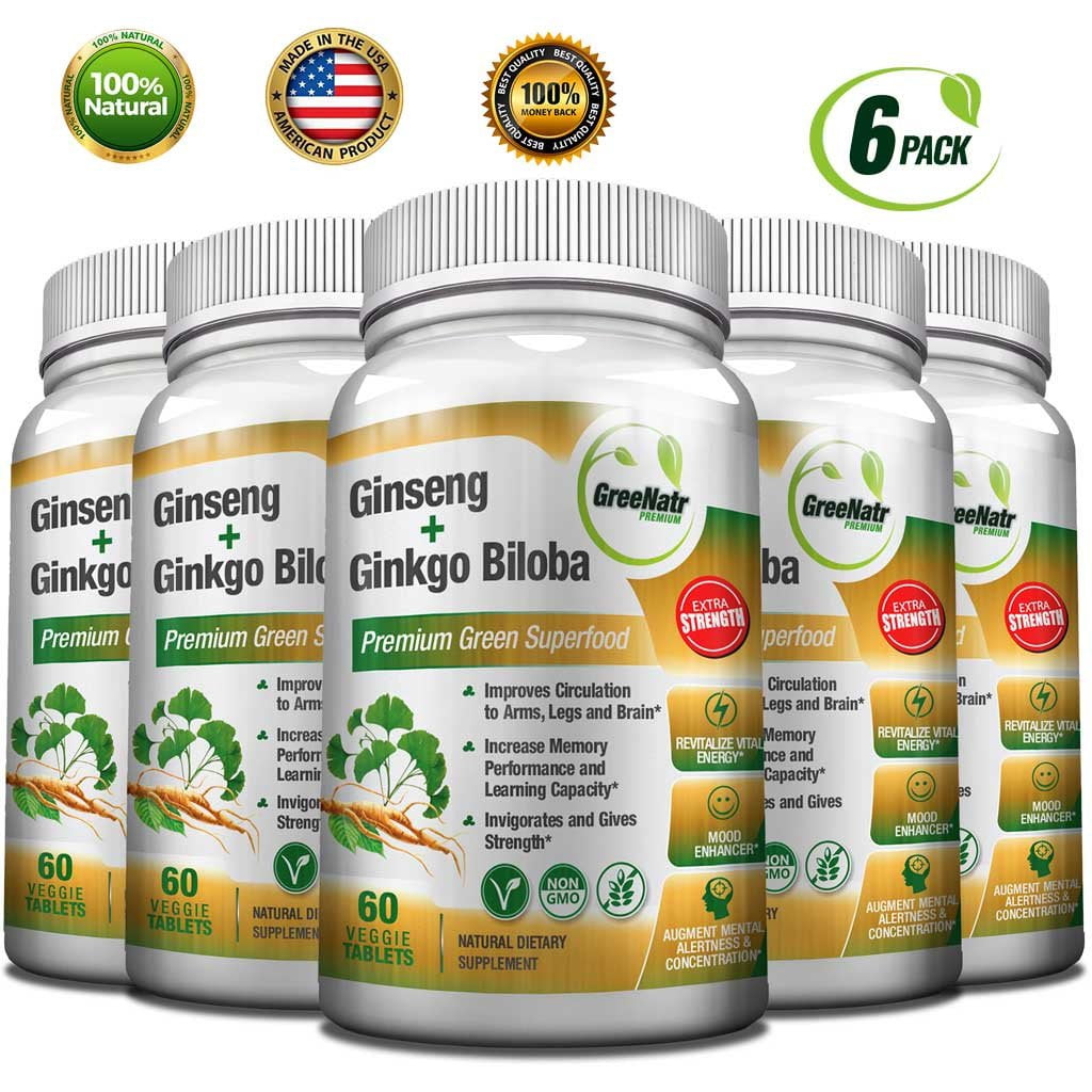 Panax Ginseng + Ginkgo Biloba