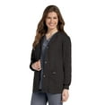thumbnail image 1 of Landau Essentials Veste d'Uniforme à 4 Poches pour Femmes : Coupe Classique et Décontractée, Col Ras du Cou, devant à Boutons-Pression et Poignets en Tricot 7525, 1 of 1