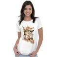 thumbnail image 3 of Buck Hunting Take Your Best Shot Womens Fitted Plus Size Graphic Tee Brisco Brands 2X, 3 of 5