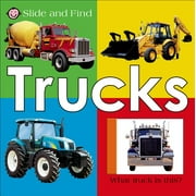 ROGER PRIDDY Slide and Find: Slide and Find - Trucks (Edition 1) (Board book)