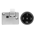 thumbnail image 2 of Cerradura de gabinete con contraseña Seguridad para el hogar Antirrobo Tiempo de espera prolongado Recargable con puerto USB, 2 of 5