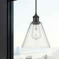 thumbnail image 4 of 516-1P-BK-GBC-82-Innovations Lighting-Berkshire - 1 Light Mini Pendant In Industrial Style-11.75 Inches Tall and 8 Inches Wide-Matte Black, 4 of 4