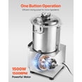 thumbnail image 4 of VEVOR Food Processor Vegetable Chopper 19 Quart Food-Grade Stainless Steel Blender, 4 of 9