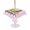 Pink, variant on Outdoor Tablecloth with Umbrella Hole for Patio/Picnic/Party/Camping, Pink Flowers Waterproof Table Cloth Rectangle Table Cover Washable, Spring Floral Summer Botanical Striped Farmhouse (52"x 70")