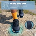 thumbnail image 2 of NORTIV 8 Men's Wide Toe Box Hiking Shoes Low Drop Waterproof Hiking Shoes for Walking Outdoor Trekking Camping Climbing Daily Fashion Sneakers, 2 of 9