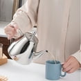 thumbnail image 3 of SANQIAHOME Stainless Steel Teapot with Infuser 1200ml, 3 of 10