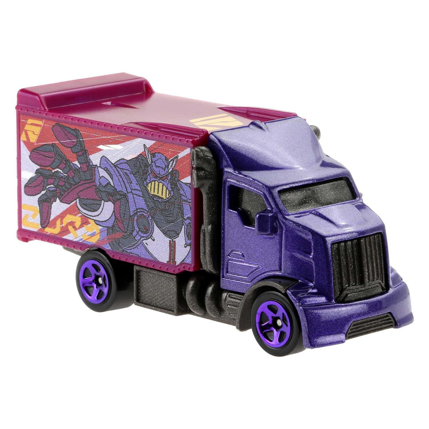 Hot Wheels Highway Hauler Entertainment from Disney and Pixar’s Buzz Lightyear, For Kids 3 & Older