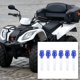 thumbnail image 2 of 6 Piezas Tapa Universal para Tanque de Combustible de Gas Tubo de Manguera de Ventilación de Aire Tubo de Válvula de Respiradero de Tanque Unidireccional con Bola de Acero para ATV Dirt Bike Motocicleta Azul Unique Bargains tapones de gasolina, 2 of 6