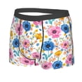thumbnail image 2 of Daiia Rose Flowers Men's Underwear Boxer Briefs, Cotton Stretch Moisture-Wicking Underwear-Small, 2 of 9