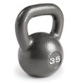 thumbnail image 1 of Kettlebell MARCY HKB-035 de 16 kg, negro, acabado hammertone, 1 of 7
