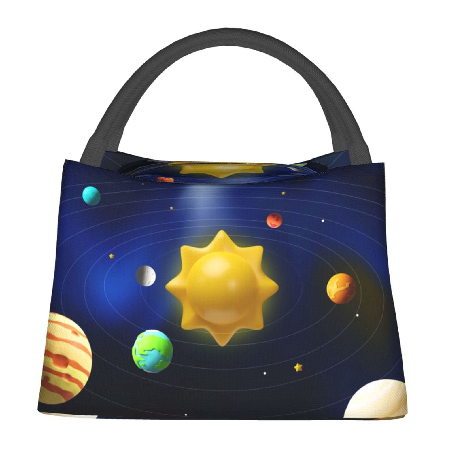Easygdp Solar System Bolsa de Almuerzo Insulada Reutilizable, Bolsa de ...