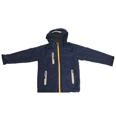 

HOMEMAXS Waterproof Mountaineering Suit Outdoor Coat Hooded Hiking Winter