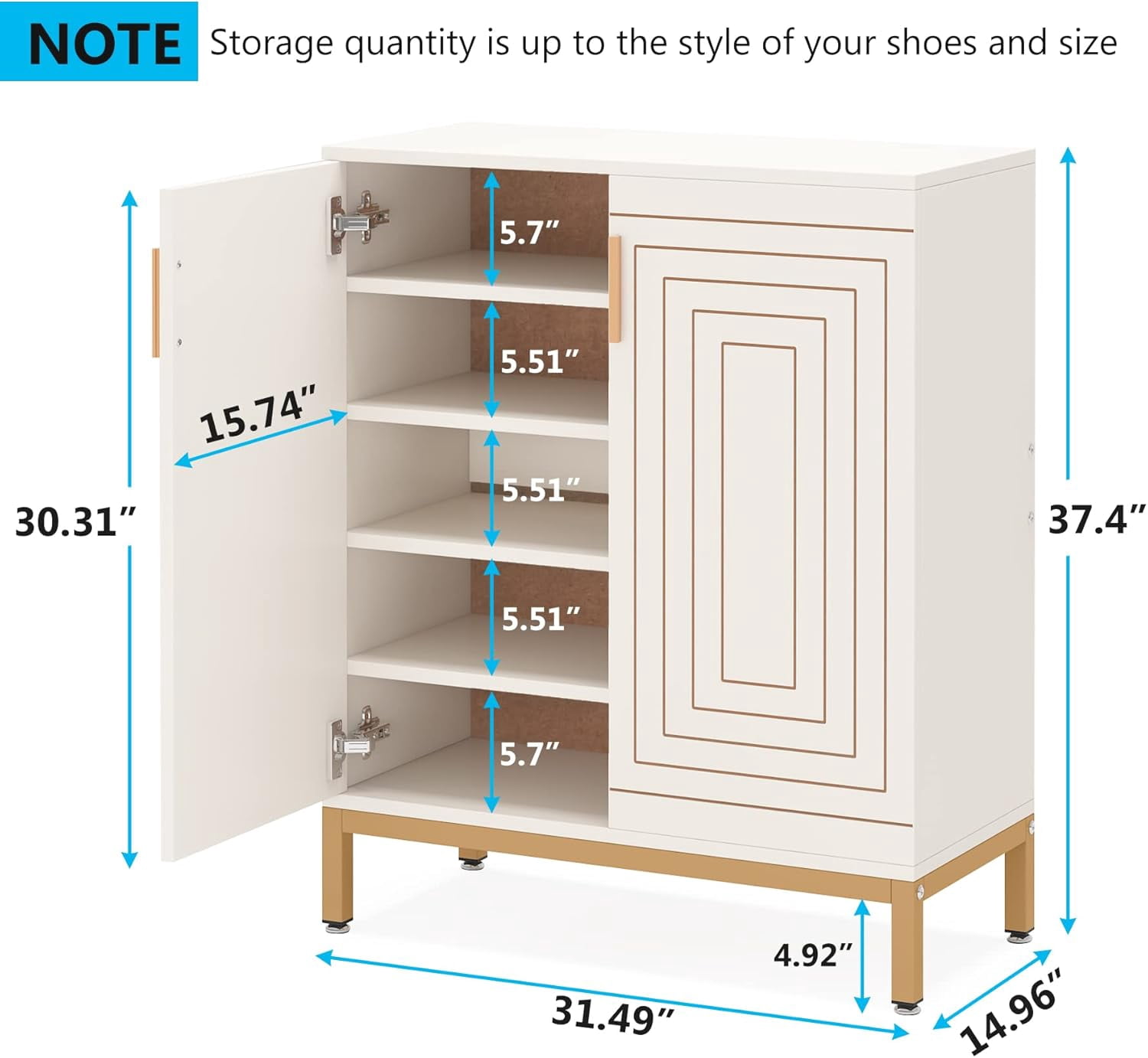 Indoor Shoe Cabinet Storage Box