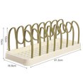 thumbnail image 2 of LCXmlly U-shaped Card Slot Dish Rack Dish Rack Organizer Multifunctional Detachable Pot Lid Drying Shelf, 2 of 8