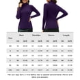 thumbnail image 2 of Suéteres De Punto Suéteres Mujer Crochet Básico Slim Fit Otoño Jerseys Traje Diario Ygjytge Púrpura T M para Mujer, 2 of 9