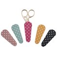 thumbnail image 3 of Embroidery Scissors Sheath Cover PU Leather Barber Hairdressing Shears Holster, 3 of 14
