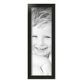thumbnail image 2 of ArtToFrames 6" x 19" Black Picture Frame, 6x19 inch Black MDF Poster Frame (WOM-4102),  Pack, 2 of 8