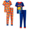 Daniel Tiger Toddler Boys 4pc Cotton Sleepwear Set