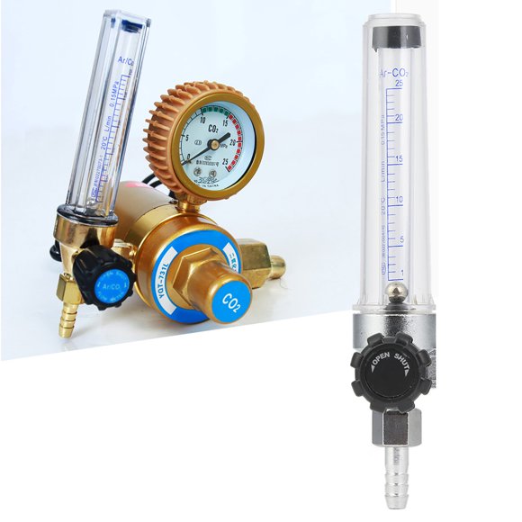 Argon Meter, Gas Shielding Welding Carbon Dioxide Argon Plastic Meter Welding Tool Accessory for Measuring Carbon Dioxide And Argon