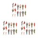 thumbnail image 1 of Ounissouiy Figuras a escala de tren a escala 1/30 HO, escala maravillosa, amplia aplicación, escala HO, pasajeros, 14 trajes Type1 NO1, 1 of 1