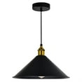 thumbnail image 1 of CWI Lighting Brave 1 Light Black Mini Pendant, 1 of 6