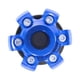 thumbnail image 4 of Par Punta Cabezal Slider Aluminio Azul Moto Decorativos, 4 of 7