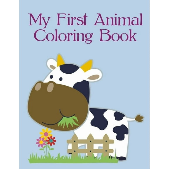 My First Animal Coloring Book : Cute Chirstmas Animals, Funny Activity for Kids's Creativity