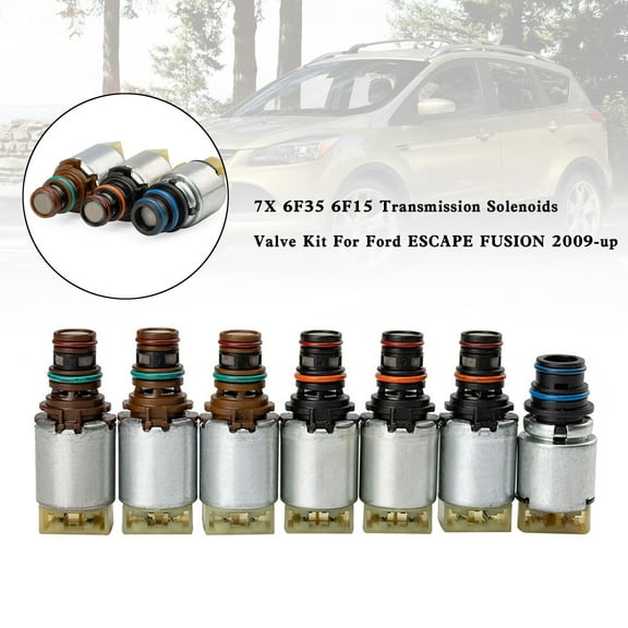 7X 6F35 6F15 Transmission Solenoids Valve Kit For Ford ESCAPE FUSION 2009-up