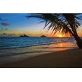 thumbnail image 2 of Pacific Sunrise Lanikai Beach Wall Mural by Wallmonkeys Peel and Stick Graphic (48 in W x 32 in H) WM296954, 2 of 4