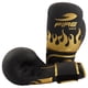 thumbnail image 1 of Par de Guantes de Boxeo Fire Sports PVC Línea Fire One Dorado Negro, 1 of 4