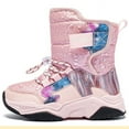 thumbnail image 3 of Boys Girls Sports Cotton Boots Slip Resistant Waterproof Anti-Collision Wear-Resistant Childrens Snow Boots, 3 of 5