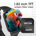 thumbnail image 3 of Smartwatch QTLLBT 1.8 pulgadas Bluetooth Call 100 modos deportivos, 3 of 8