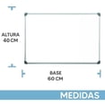 thumbnail image 3 of Pizarron Blanco Magnetico Arcoshop 60x40cm Pared Y Marco De Aluminio, 3 of 6