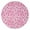 Pink Breast Cancer-2, variant on Pink Breast Cancer Round Blanket,Comfortable Soft Flannel Throw Blanket,All Season,Warm Lightweight Blankets for Sofa Bed Couch Living Room Chair 47"x47"