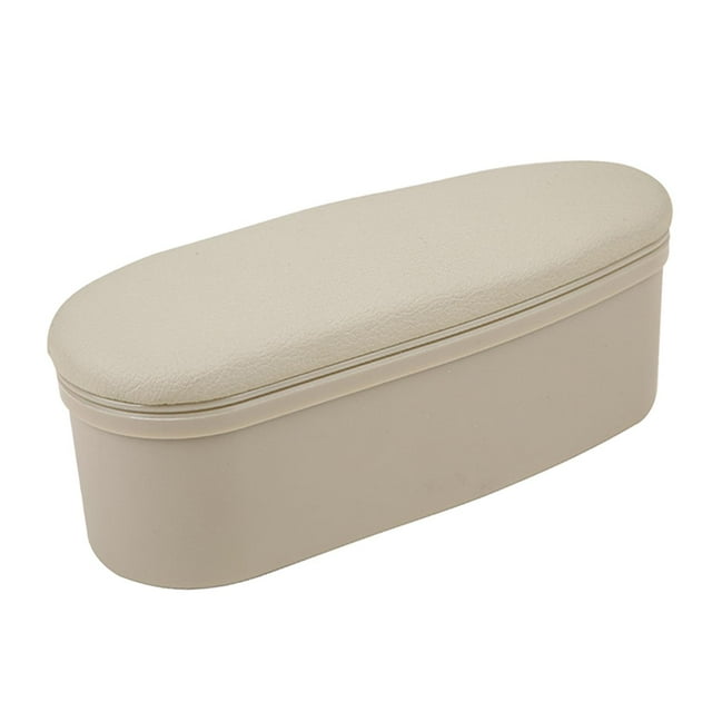 Car Arm Storage Box Arm Heightening Pad Cushion Auto Interior Parts beige