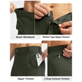 thumbnail image 4 of Pantalones deportivos de golf Soothfeel para hombre, ajustados, elásticos, verde, M, 4 of 6
