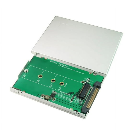 U.2 SFF-8639 to M.2 PCIe I/F with 2.5 Inch 9.5mm Case