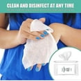 thumbnail image 2 of Soothing Wipe, Gentle Hand Body Moisturizing Portable Disposable Wipes, 2 of 5