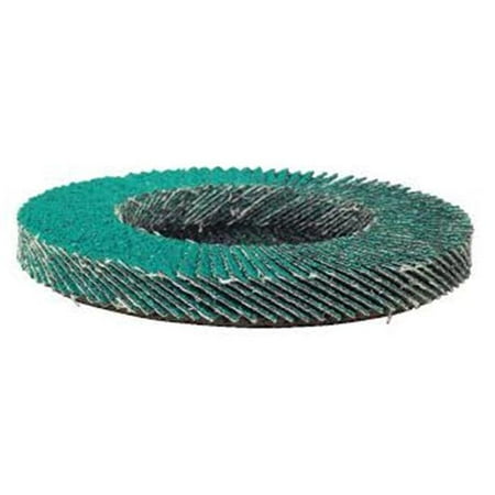 

Standard Abrasives 405-051141-42881 4.5 in. 60 Grit Zirconia HP Type 27 Flap Disc - Pack of 250