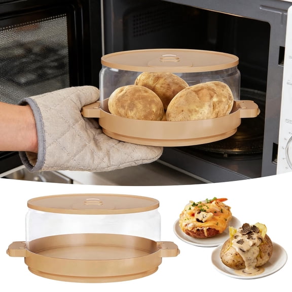 Microwave Baked Potato Cooker Tender & Fluffy,baking Potato Cooker For Microwave Oven,Twice Baked Potatoes Steamer,Microwave Baked Potato Bag Upgrade BPA-free