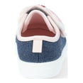 thumbnail image 3 of Wonder Nation Baby and Toddler Girls Two Strap Bump Toe Sneakers, 3 of 5