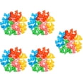 thumbnail image 3 of 5 Pack Knitting Needle Protectors Stitch Stoppers For Needles Circle Crochet Caps, 3 of 8