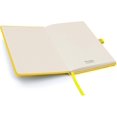 thumbnail image 2 of A5 Notebook With Lined Pages, Pen Loop, Ribbon, Medium Hardback Journal, Note, Sustainably Sourced Paper (yellow), 2 of 4