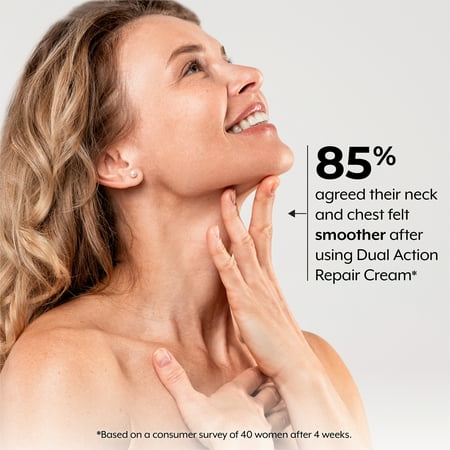 Plexaderm Dual Action Repair 1% Retinol Face Cream. Anti Aging Cream Serum with Retinol, Bakuchiol, and Hyaluronic Acid to Fight Fine Lines and Wrinkles, 1 fl. oz.
