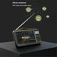 thumbnail image 1 of F51 Retro Video Radio Wireless Bluetooth Speaker Portable All Band FM/MW/SW Radio Mp3 Music Player Subwoofer-Gray, 1 of 5