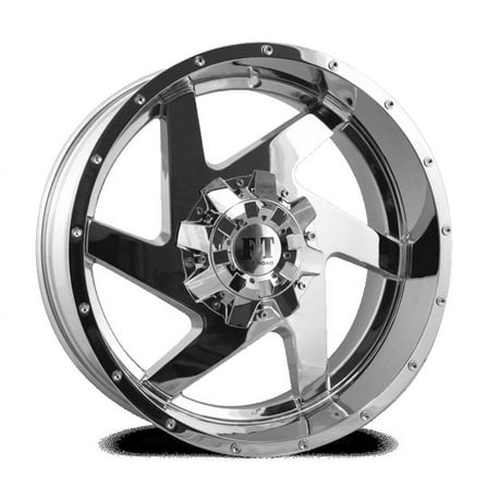 17X9 10-127/135 OFF ROAD FT #6052 CHROME -12/87.1